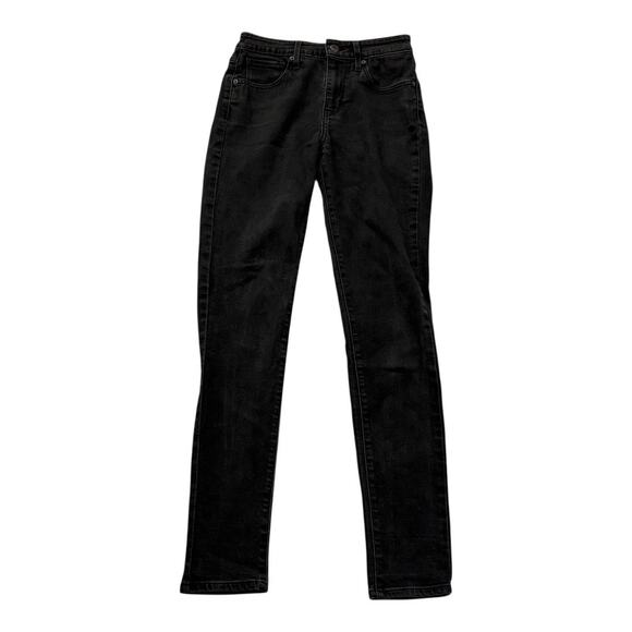 Levi’s Black Jeans - Style 721 High Rise Skinny - 26 Waist 29 Inseam - Picture 1 of 9